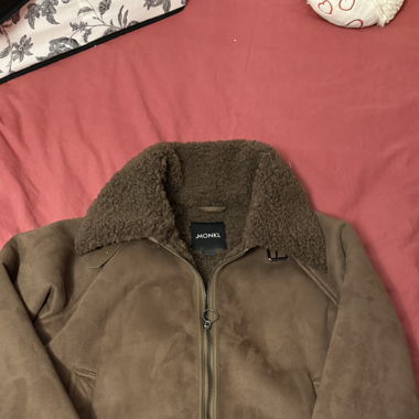 brown jacket
