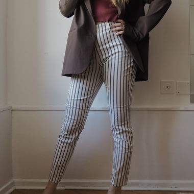Classy striped pants
