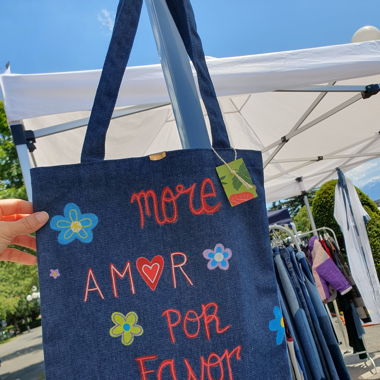 Tote bag "More amor por favor"