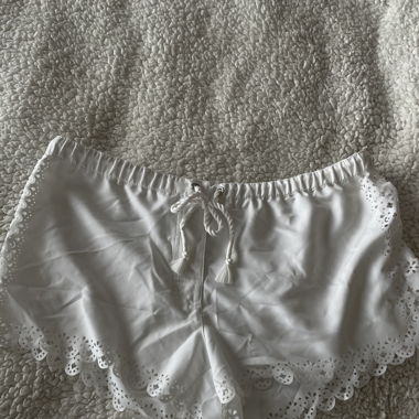 White Swim Shorts - Fresh and Stylish