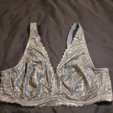 S Soutien-gorge en dentelle verte