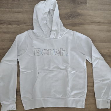 Bench weisser Hoodie