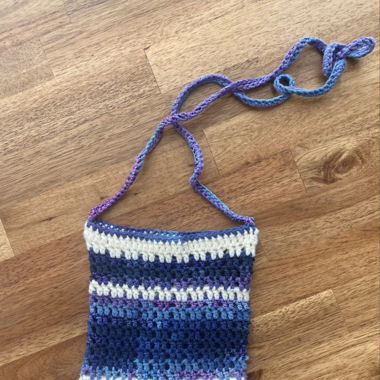 Sacoche en crochet handmade