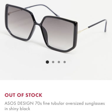 Large sunglasses