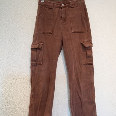 Pantalon cargo marron