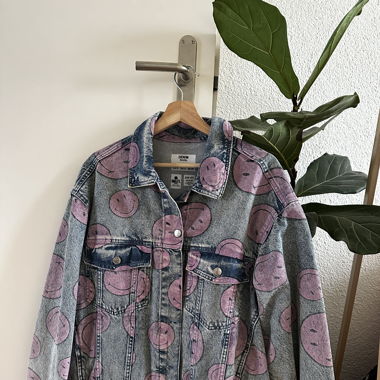 Smiley  ®  denim jacket from BERSHKA