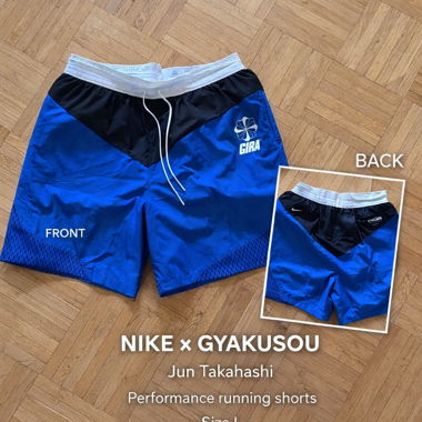 Short da running Nike x Gyakusou blu L
