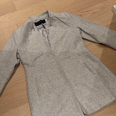 Cappotto Blazer Grigio Zara