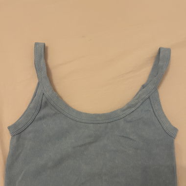 Stradivarius Top Hellblau