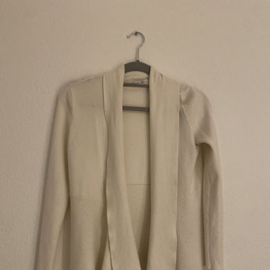 Cardigan beige long cosy