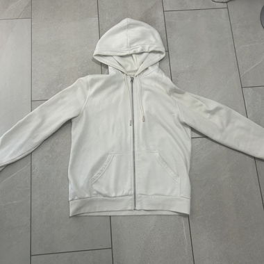 Weisse Jacke
