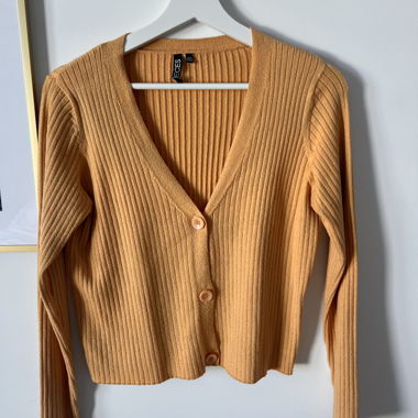 Cardigan leggero arancione