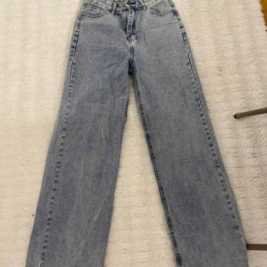 Jeans à jambe large