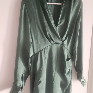 Zara green dress size S