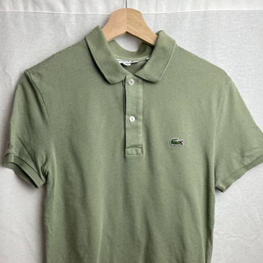 Polo Lacoste kaki clair 