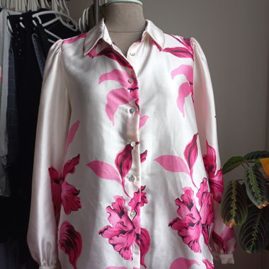 Camicia in raso