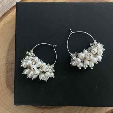 Freshwater pearls earrings