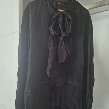 Black MNG Blouse