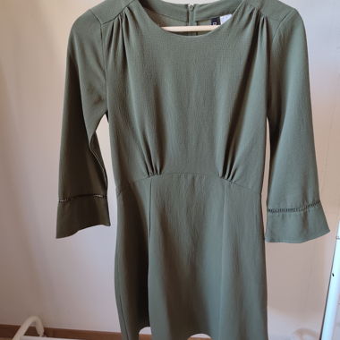 Abito verde kaki H&M