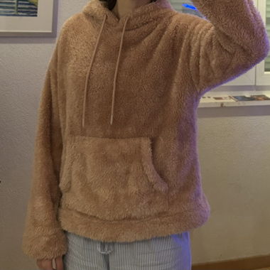 Sweat à capuche doux 