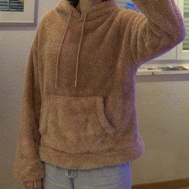 Sweat à capuche doux 
