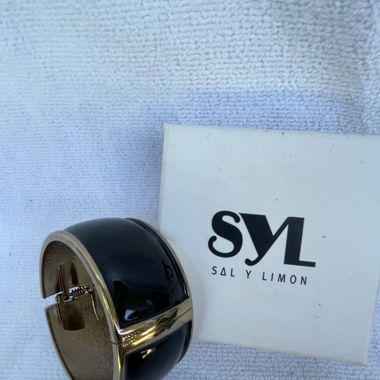 Black/Gold Bracelet "Sal y Limon"