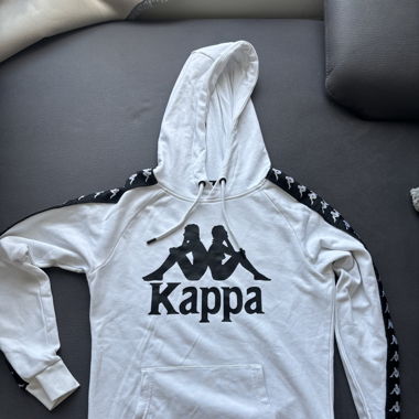 Kappa Hoodie Weiss