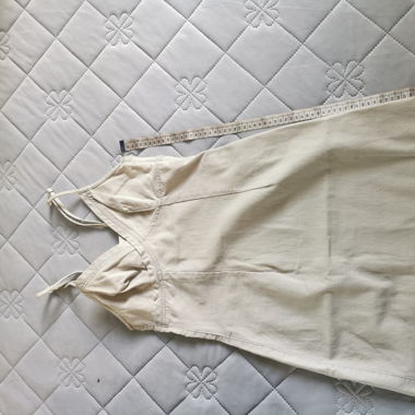 Vestito di jeans beige, Banana Moon