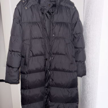 Doudoune longue noire