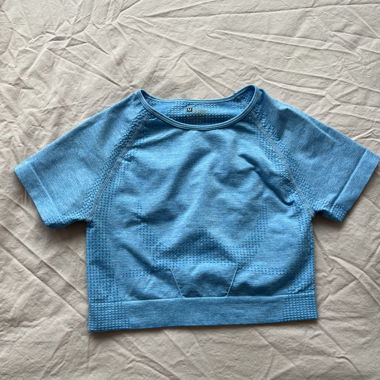 Top court de sport bleu M