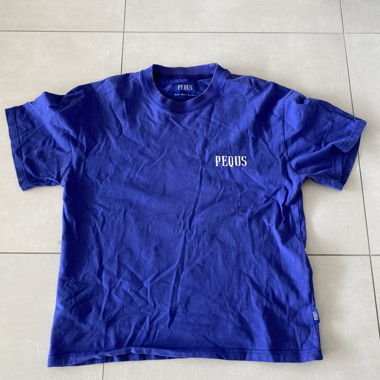 T-shirt PEQUS bleu