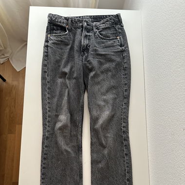 DENIM straight leg Jeans -grau 