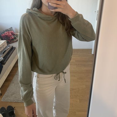 Maglione leggero Pull&Bear verde salvia