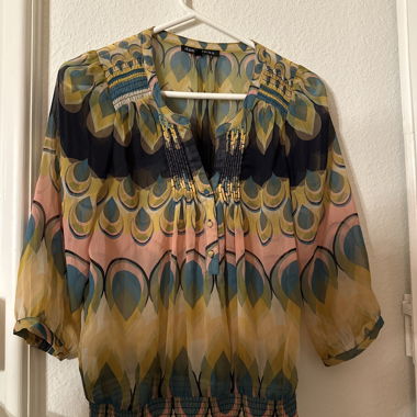 Blusa da donna colorata 