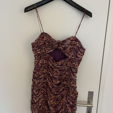 Zara Kleid aus Tüll mit Print