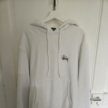 Stüssy Hoodie weiss Grösse L