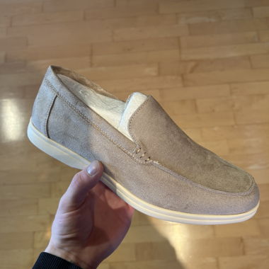 Beige Summer Loafers