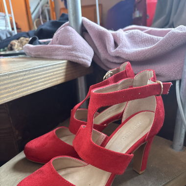 Rote Highheels