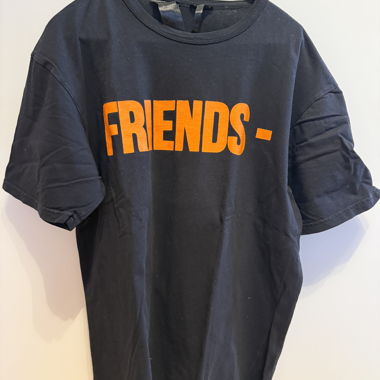 VLONE T-Shirt black/orange