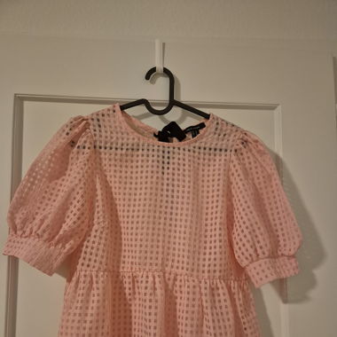 Pink Peplum Top (Never Worn)