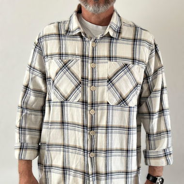 Chemise à carreaux