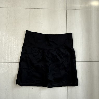 Shorts sportivi seamless neri PINK