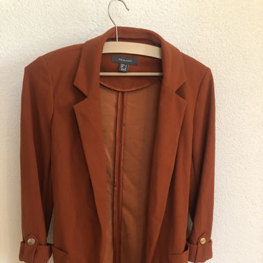 Rust Brown Blazer