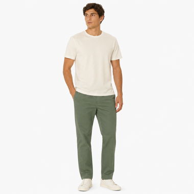 COS TENCEL Lyocell-Mischung Slim-Fit Hose zum Hineinschlüpfen