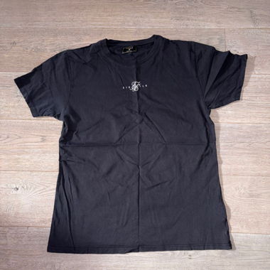 Schwarzes SikSilk T-Shirt Grösse L