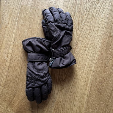 Gants d'hiver marron