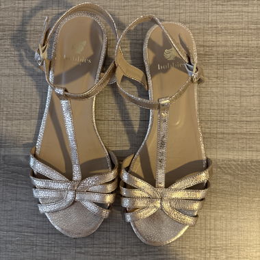 Sandali metallizzati Bobbies (dorati)