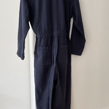 Langer Jumpsuit Navyblau
