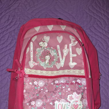 Sac à dos rose