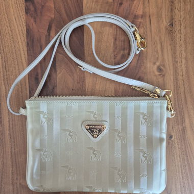 Sac bandoulière beige Mollerus